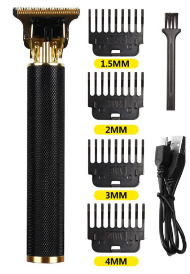 USB Vintage Electric Hair Trimmer - STEP BACK LOOK IN LLC