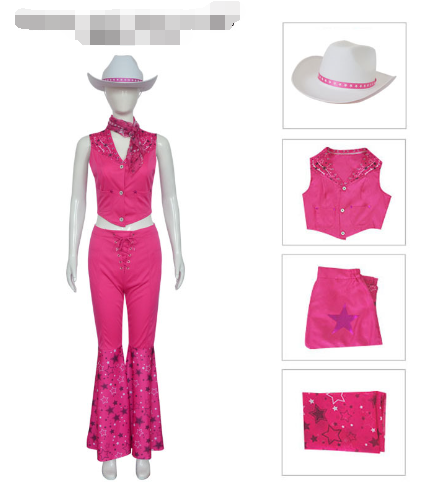 Barbie CowBoy & Cowgirl Costume - STEP BACK LOOK IN LLC