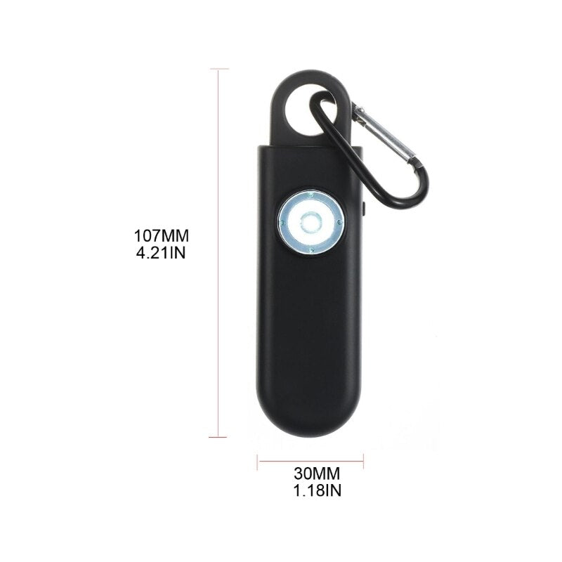 Personal Safety Alarm Keychain - STEP BACK LOOK IN LLC