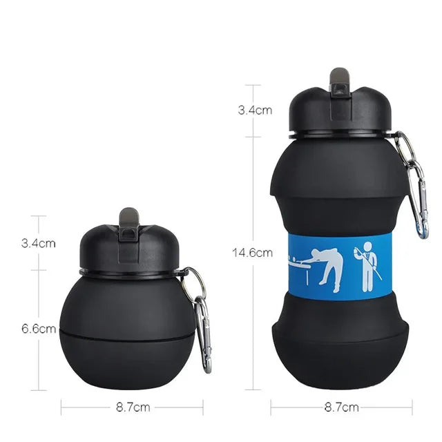 Fold Water Bottle - STEP BACK LOOK IN LLC