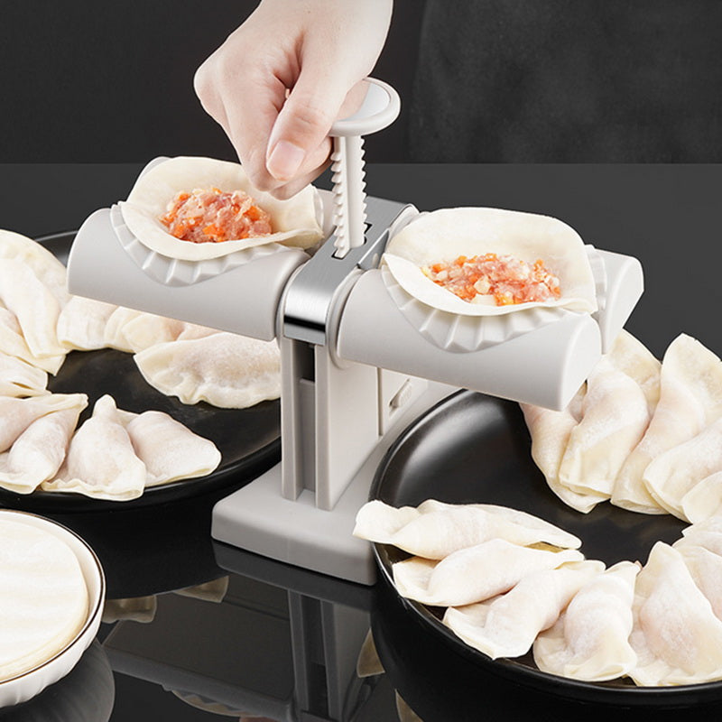 Double Head Automatic Dumplings Mold - STEP BACK LOOK IN LLC
