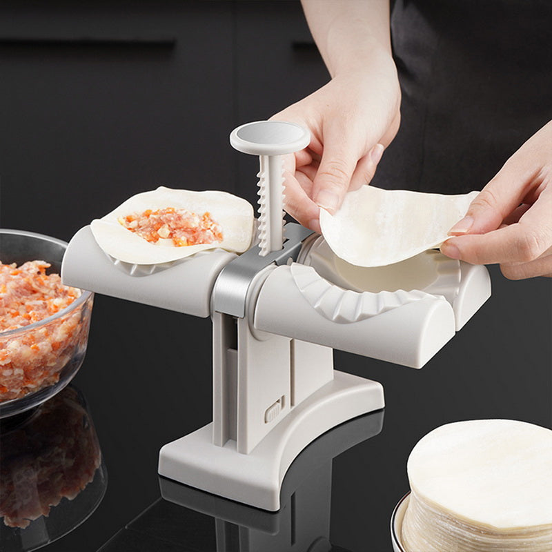 Double Head Automatic Dumplings Mold - STEP BACK LOOK IN LLC