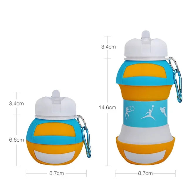Fold Water Bottle - STEP BACK LOOK IN LLC