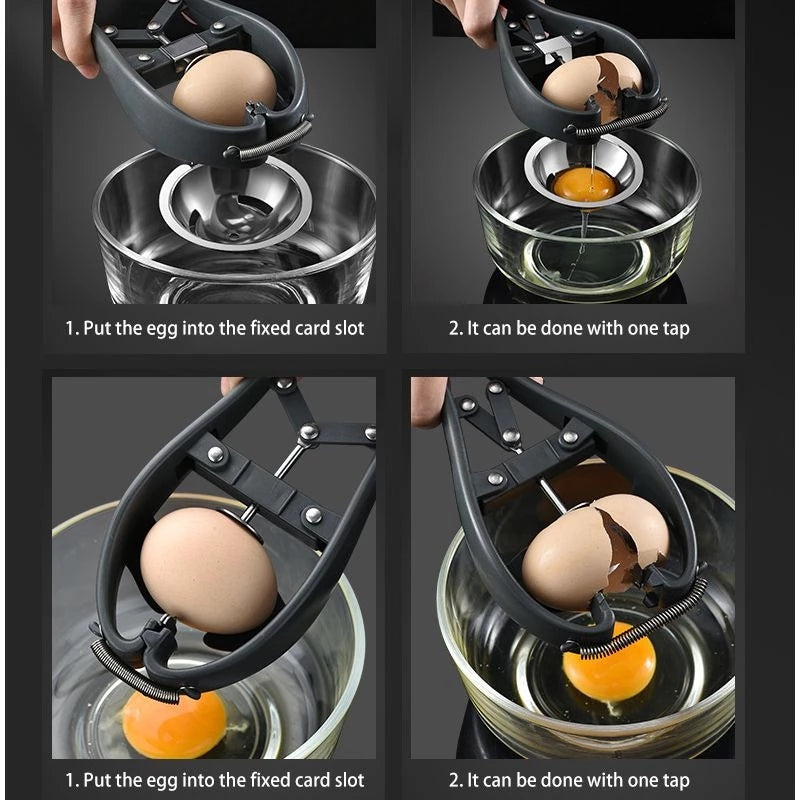 Egg Cracker and Separator - STEP BACK LOOK IN LLC