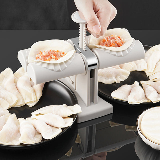 Double Head Automatic Dumplings Mold - STEP BACK LOOK IN LLC