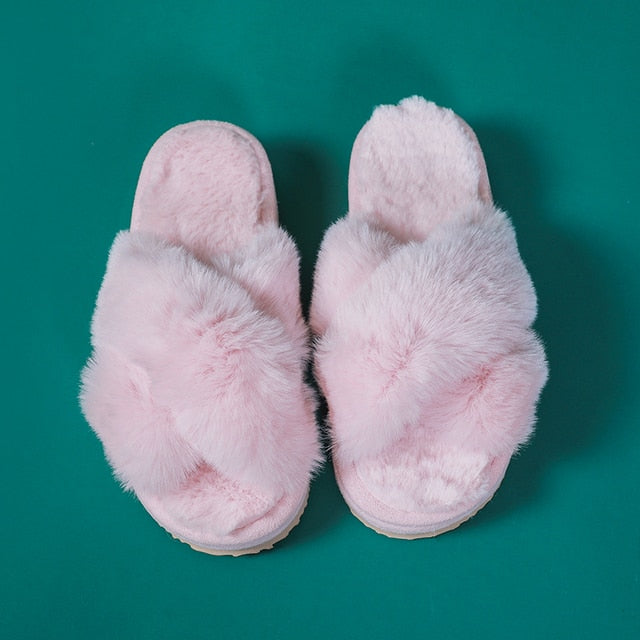 Cuddly Slippers - STEP BACK LOOK IN LLC