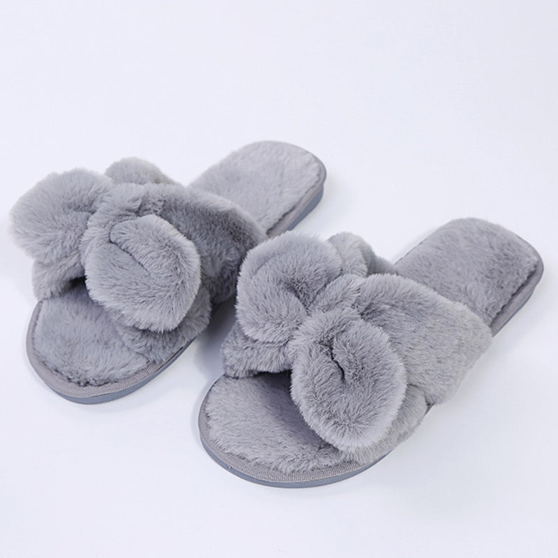 Cuddly Slippers - STEP BACK LOOK IN LLC