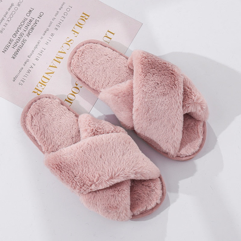 Cuddly Slippers - STEP BACK LOOK IN LLC