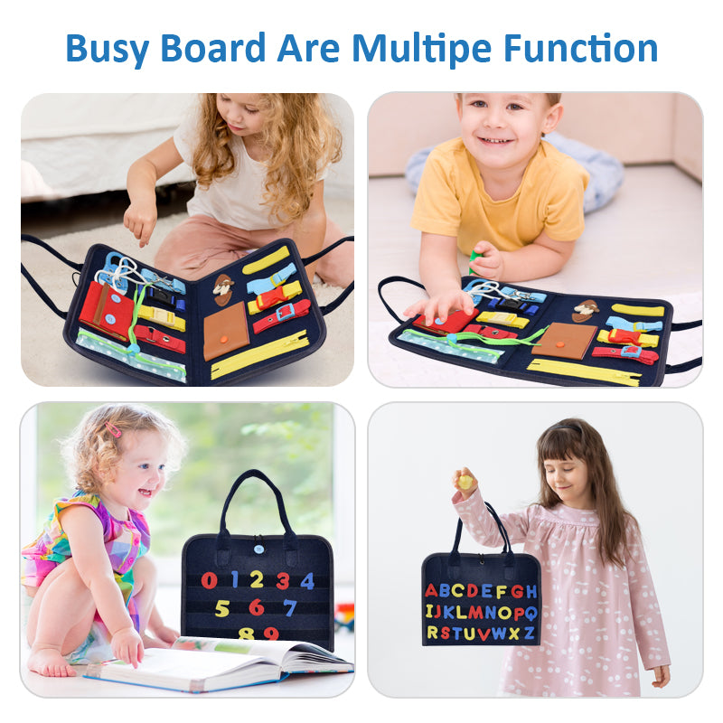 Busy Board Toy Set - STEP BACK LOOK IN LLC