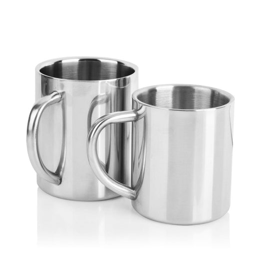 Double Wall Stainless Steel Coffee Mug - STEP BACK LOOK IN LLC