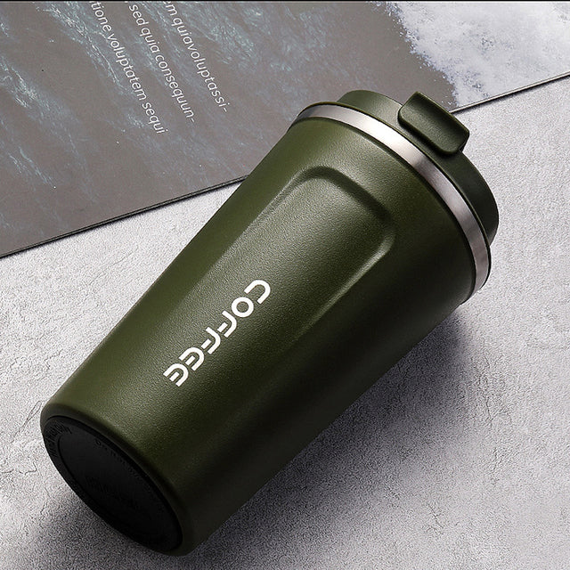 380/510ML 304 Stainless Steel Coffee Mugs Tumbler - STEP BACK LOOK IN LLC