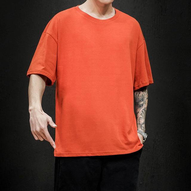Summer Solid T-Shirt - STEP BACK LOOK IN LLC