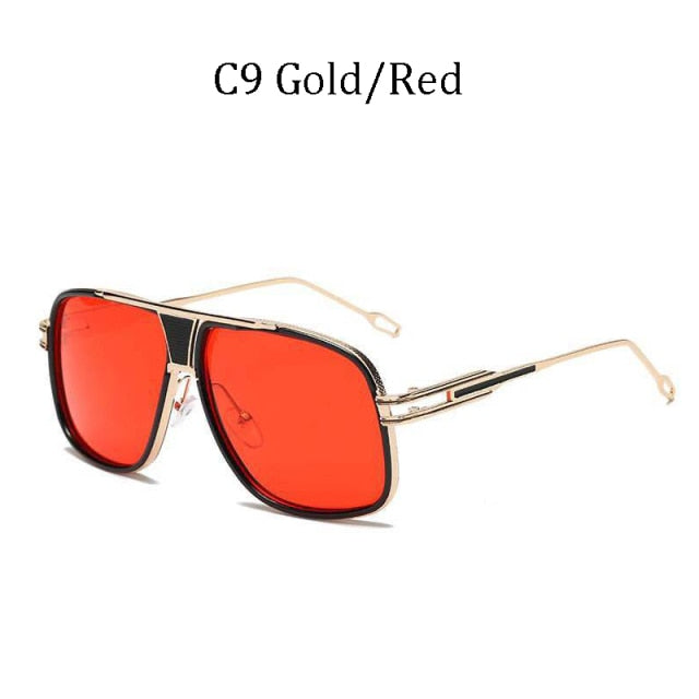 Classic Oversized Men Sunglasses - STEP BACK LOOK IN LLC