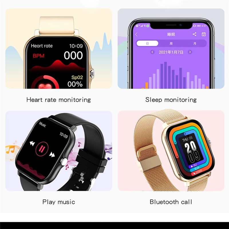 New Fitness Tracker Smart Watch - STEP BACK LOOK IN LLC