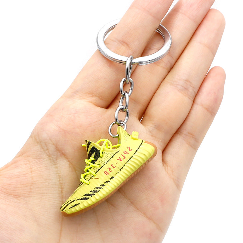 New Mini Sneakers Keychain Gift 3D Shoe - STEP BACK LOOK IN LLC