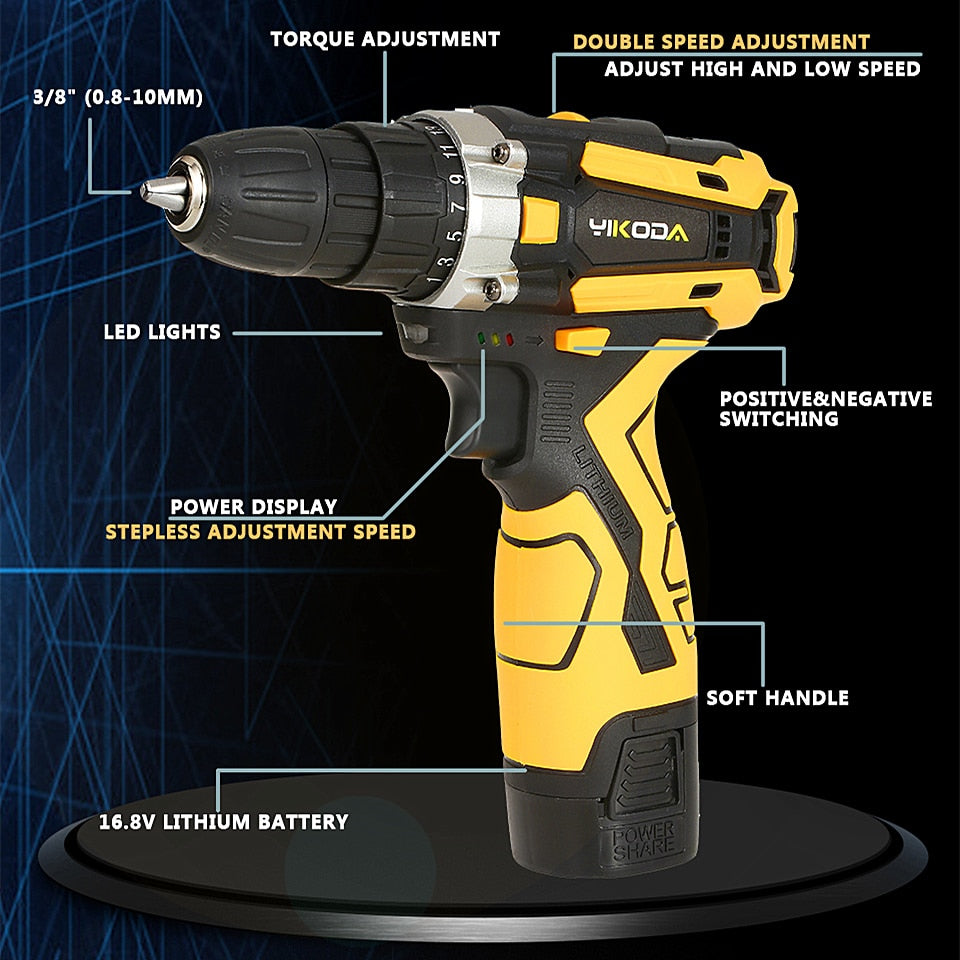 Rechargeable Eletric Screwdriver - STEP BACK LOOK IN LLC