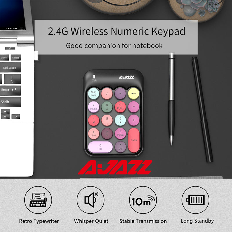 Wireless Numeric Keypad - STEP BACK LOOK IN LLC