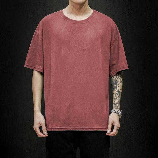 Summer Solid T-Shirt - STEP BACK LOOK IN LLC