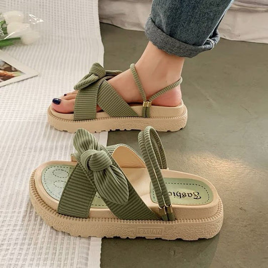 New Style Fairy Style Lady Summer Slippers - STEP BACK LOOK IN LLC