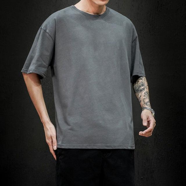 Summer Solid T-Shirt - STEP BACK LOOK IN LLC