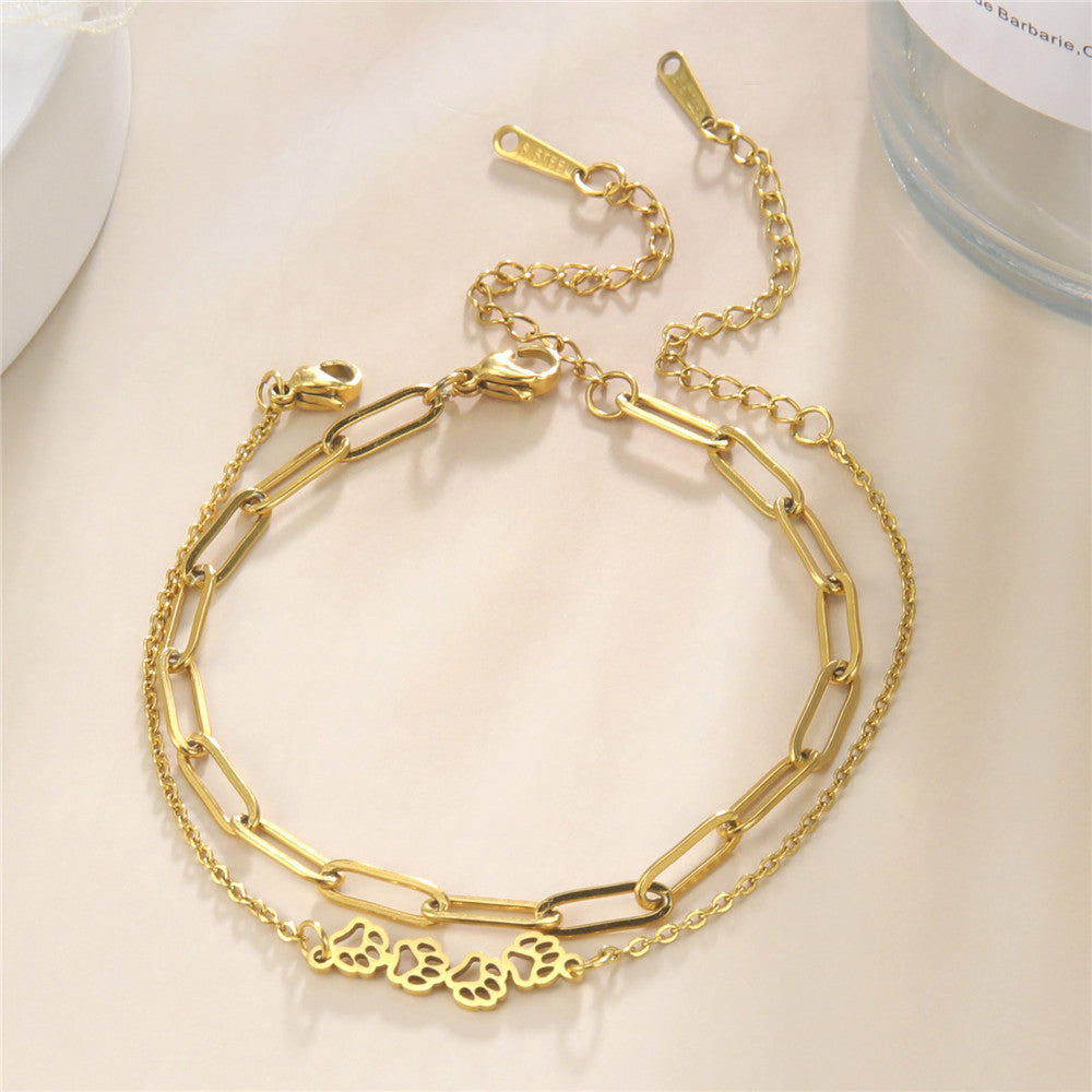 Animal Paw Hand Bracelet - STEP BACK LOOK IN LLC