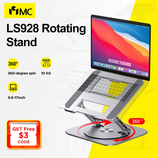 LS928 Laptop Rotating Stand - STEP BACK LOOK IN LLC