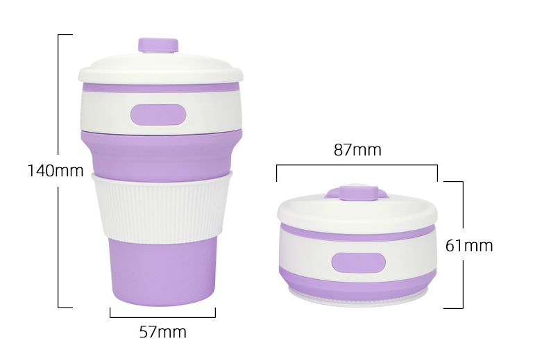 Collapsible Silicone Cup - STEP BACK LOOK IN LLC