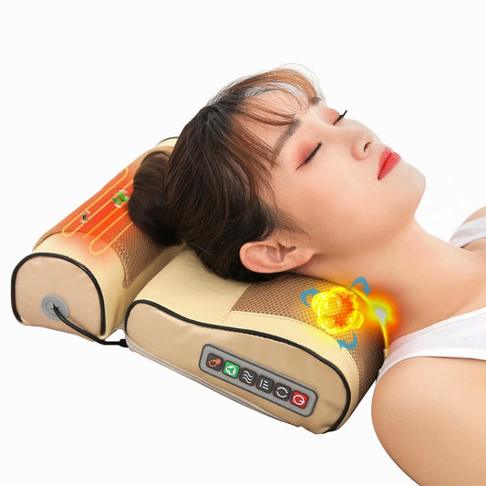 Electric Shiatsu Massage Pillow - STEP BACK LOOK IN LLC