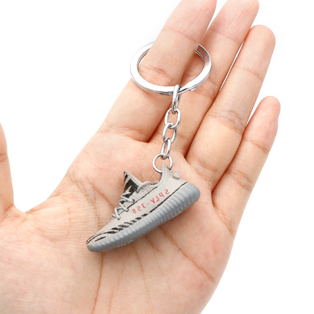 New Mini Sneakers Keychain Gift 3D Shoe - STEP BACK LOOK IN LLC