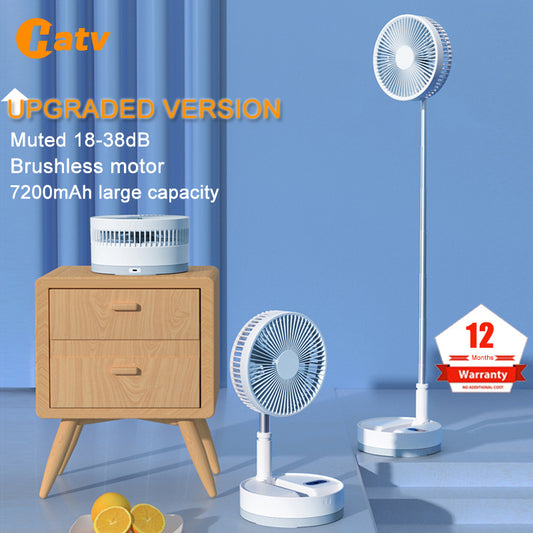 HATV Portable Fan USB Rechargeable - STEP BACK LOOK IN LLC