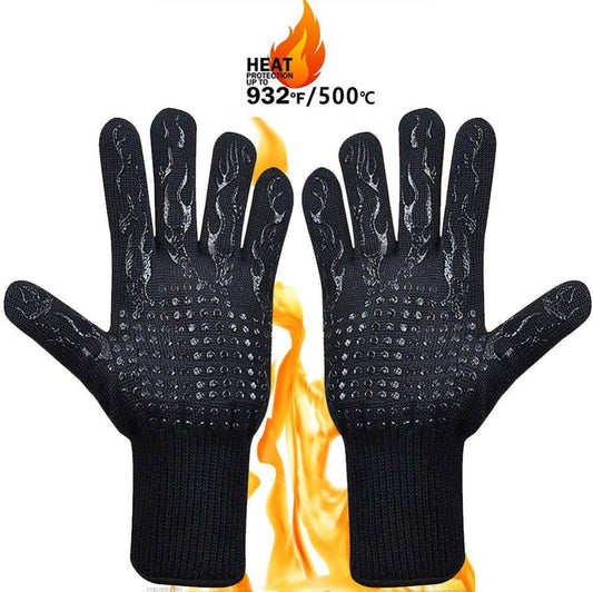 High-Temperature Resistance BBQ Gloves - STEP BACK LOOK IN LLC