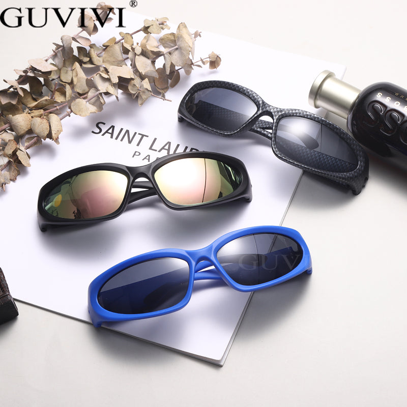 New Y2K Retro UV400 Windproof  Sport Sunglasses - STEP BACK LOOK IN LLC