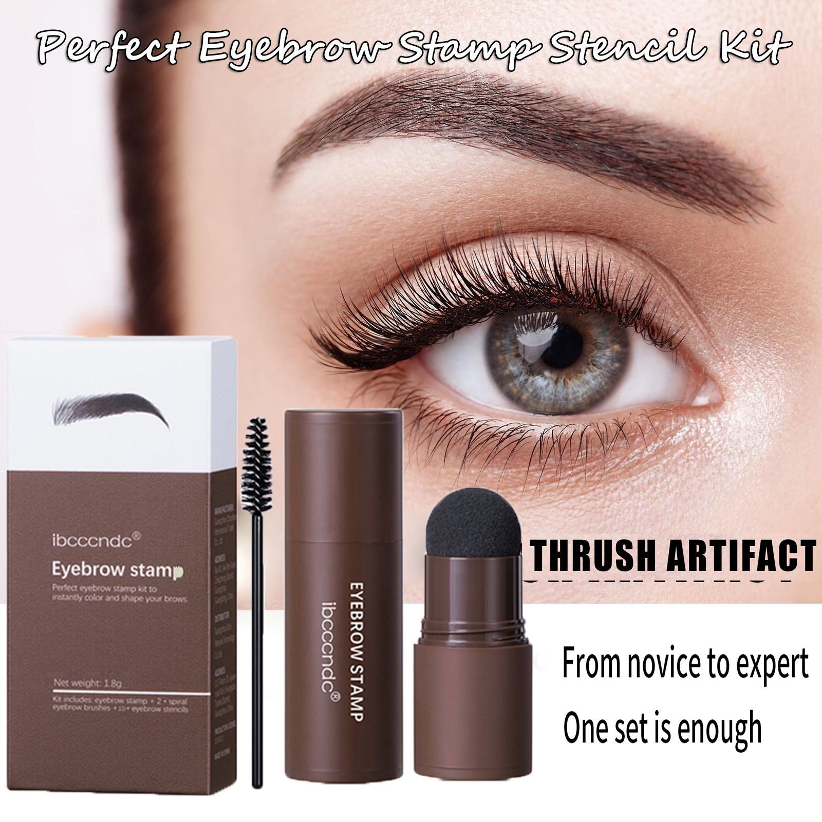 One Step Eyebrow Makeup Kit - STEP BACK LOOK IN LLC