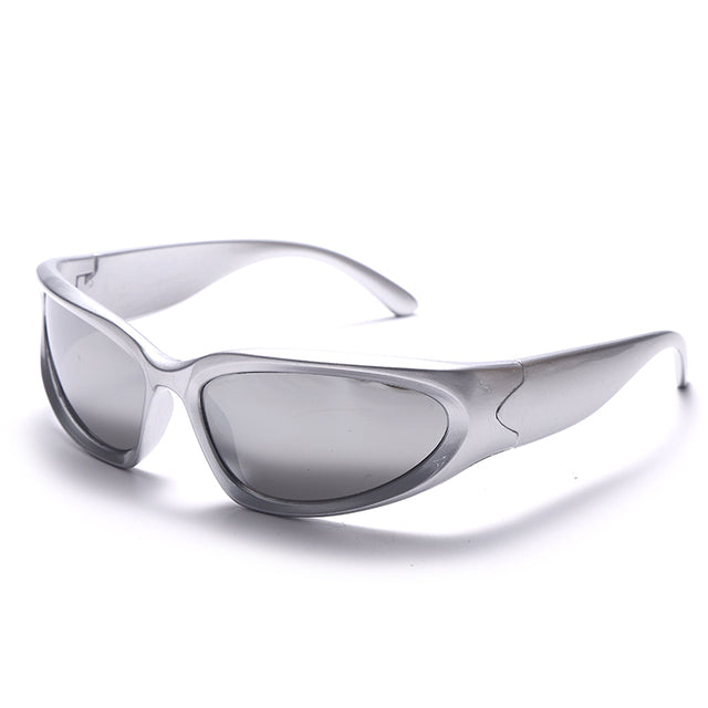 New Y2K Retro UV400 Windproof  Sport Sunglasses - STEP BACK LOOK IN LLC