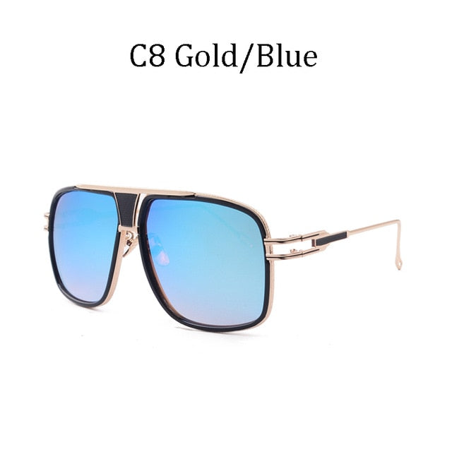 Classic Oversized Men Sunglasses - STEP BACK LOOK IN LLC