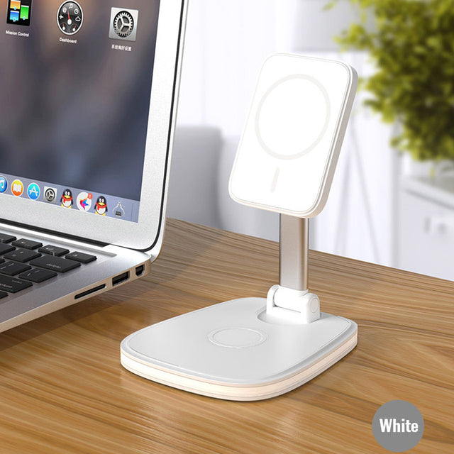 3in1  15W Folding Wireless Magnetic Charger - STEP BACK LOOK IN LLC