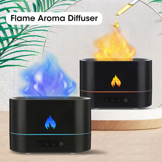 Double Color Flame Diffuser - STEP BACK LOOK IN LLC