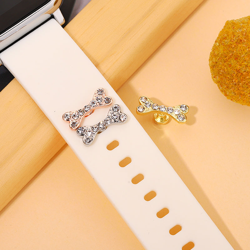 Silicone Bracelet Charms for Apple Watchband - STEP BACK LOOK IN LLC