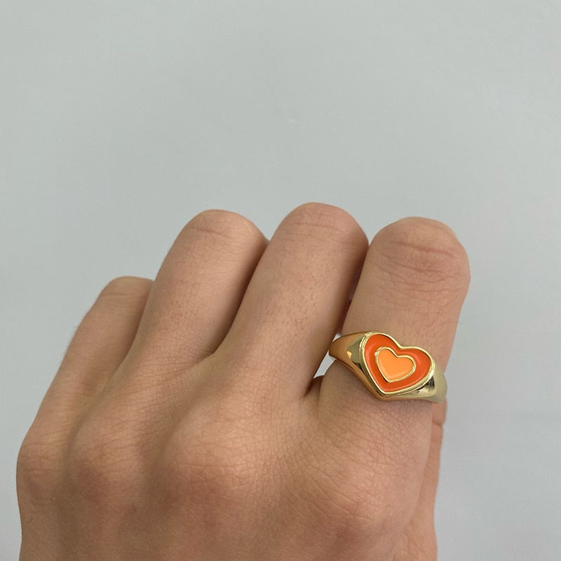 Creative Love Heart Ring - STEP BACK LOOK IN LLC