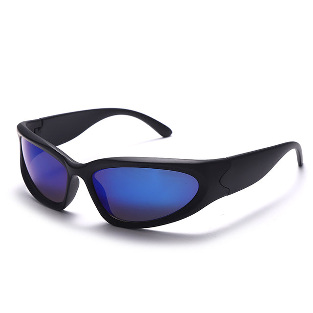 New Y2K Retro UV400 Windproof  Sport Sunglasses - STEP BACK LOOK IN LLC