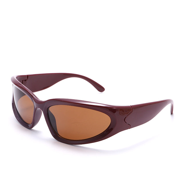 New Y2K Retro UV400 Windproof  Sport Sunglasses - STEP BACK LOOK IN LLC