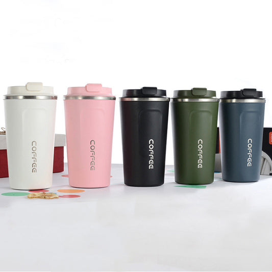 380/510ML 304 Stainless Steel Coffee Mugs Tumbler - STEP BACK LOOK IN LLC