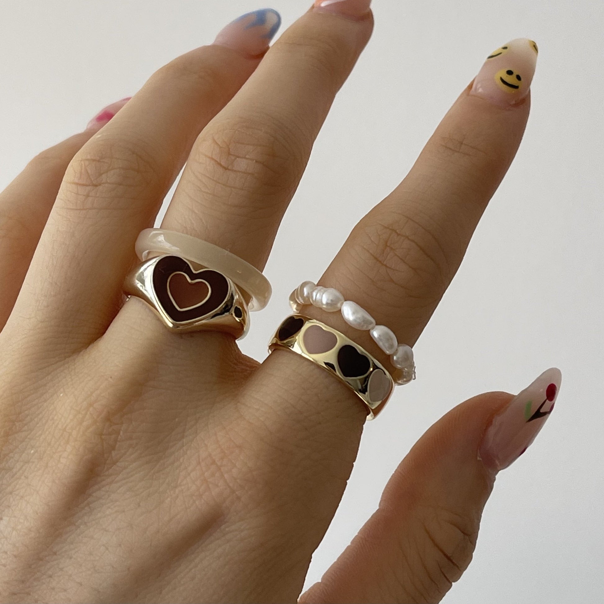 Creative Love Heart Ring - STEP BACK LOOK IN LLC