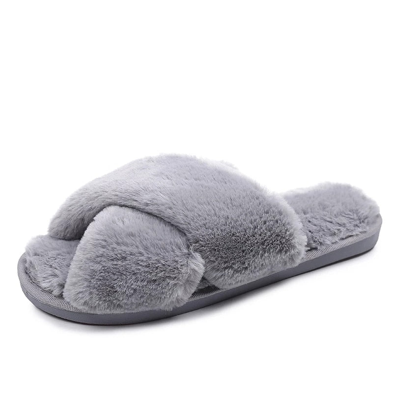 Cuddly Slippers - STEP BACK LOOK IN LLC